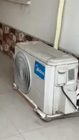 Midea 1HP Split System Air Conditioner - An Yi Amfani Dashi, Mai Sanyin Gaske - 1