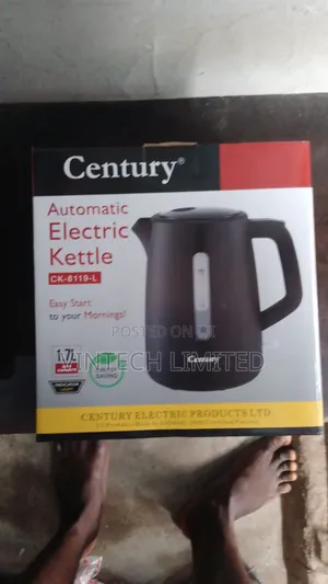 Century Electric Kettle 2L Black