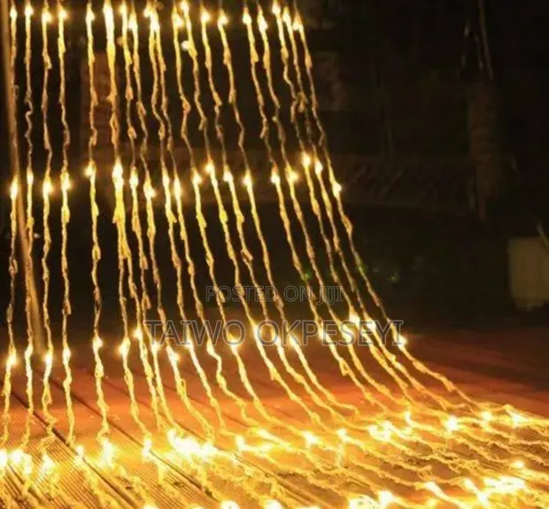 3m Waterfall LED String Lights (320 LEDs) - 1