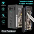 Shockproof Case with Strap & Screen Protector for Google Pixel Fold - 1