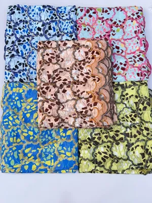 Swiss Lace Fabric - Beautiful Colours