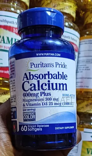 Puritan's Pride Absorbable Calcium Softgels
