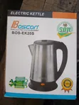 Boscon Electric Kettle 2L Silver 1500W - 1