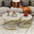 1+1 Ceramics Marble Top Table - 1
