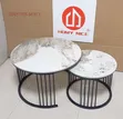 1+1 Ceramics Marble Top Table - 2