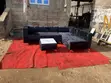 Brand New L-Shape Sofa - Gray Velvet - 1
