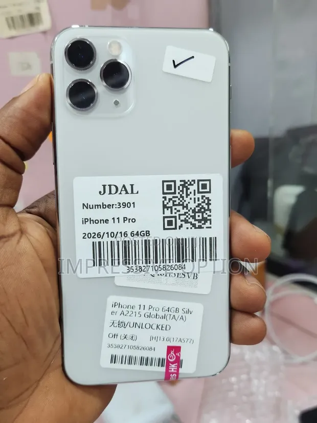 Apple iPhone 11 Pro 64GB Silver (Amfani da aka yi a UK) - 1