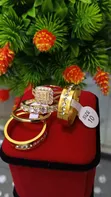Gold Replica Wedding Ring Set - 2