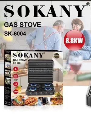 Sabon Sokany 4 Burner Gas Stove Cooker