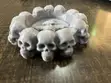 Ashtray Mai Zane na Kwanyar Kai - 2