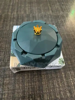 Babban Ash-Tray Mai Gida Biyu - Kore