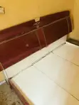 6x6 Bed Frame and Wardrobe - Used - 1