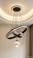 Emma Lights Chandelier with Ring Lights & Sensor - 2