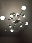 Emma Lights Chandelier with Ring Lights & Sensor - 4