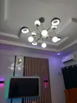 Emma Lights Chandelier with Ring Lights & Sensor - 5