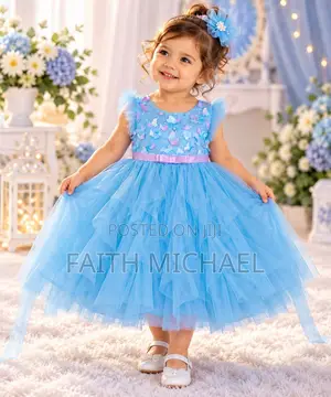 The Children's Place Frozen Princess Ball Gown - Blue