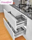 2 Tier Pull Out Dish Rack (Kitchen Cabinet Organizer) - 3