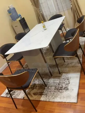 Modern Luxury 6-Seater Dining Table Set