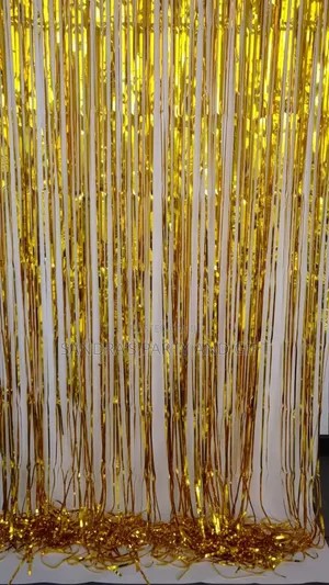 Foil Fringe Curtain Party Backdrop