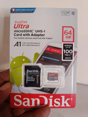 SanDisk Ultra 64GB Micro SD Card