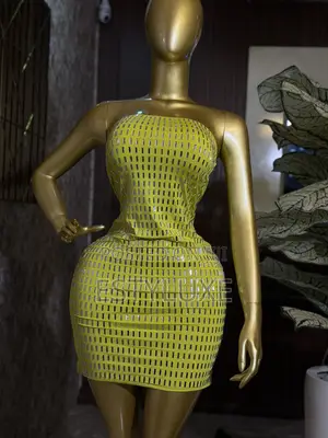 Zara Classy Gown - Lemon, Sabon Kayayyakin