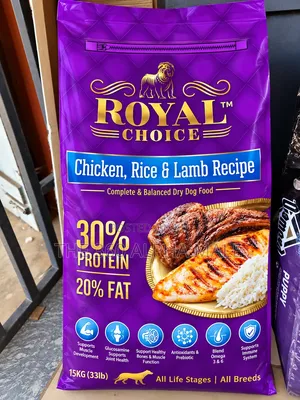 Royal Choice Busasshen Abincin Kare 15kg