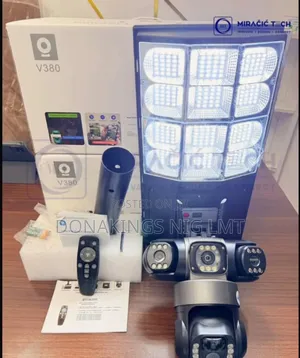 V380Pro Hasken Titin Rana Mai Gilashin Kamara 3