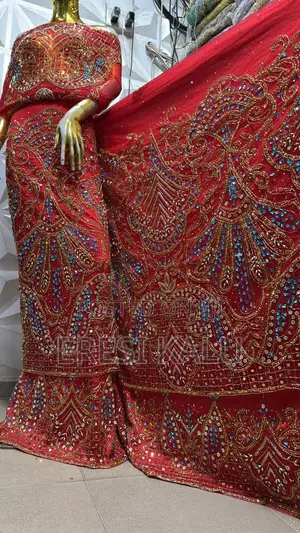 Luxury Indian George Fabric - Sabon Samfuri