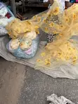 Organza Mai Furanni - Shuɗi & Rawaya - 2