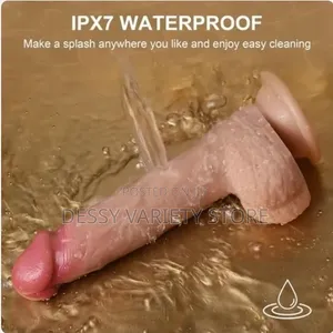 Realistic Silicone Dildo - 7-Inch