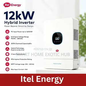 Itel Energy 12KW Hybrid Solar Inverter 48V WIFI