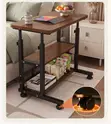 3-Layer Movable Adjustable Laptop Table - 80x40cm - 4