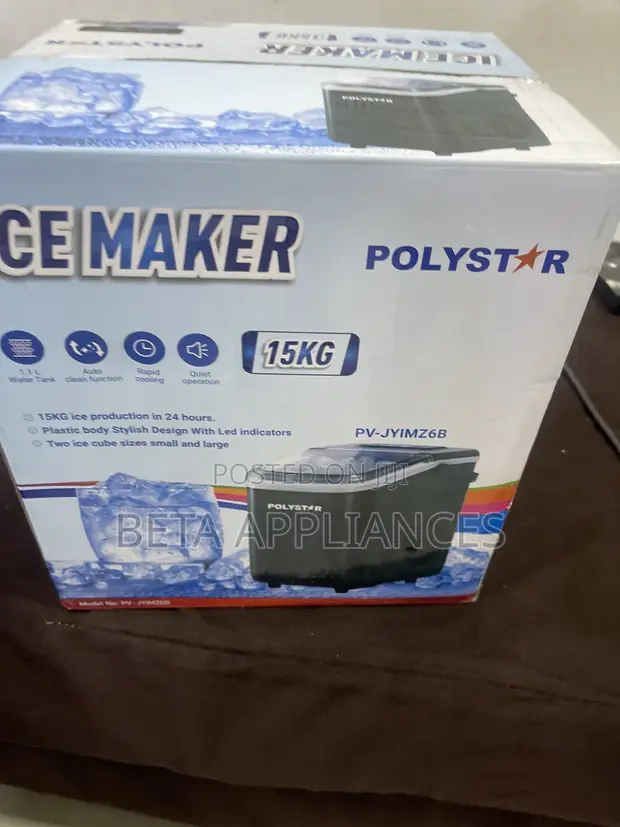 Polystar 15kg Portable Ice Maker - 1