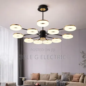 12-Light Nordic LED Chandelier
