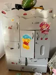 Home Interiors Wardrobe Na Yara - Kofofi 4, Launin Gray - 2