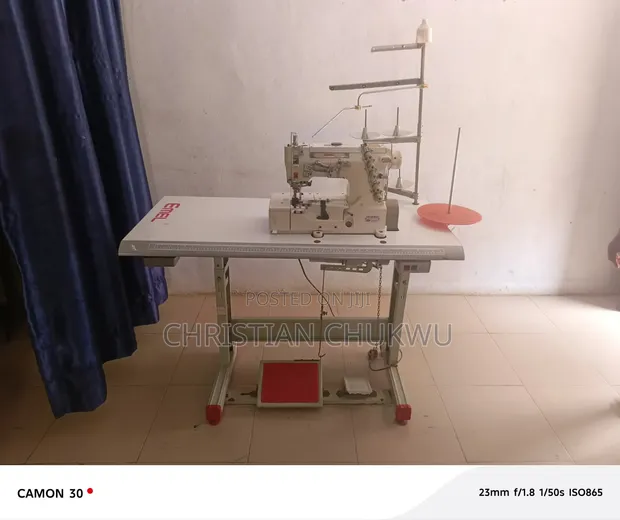 Emel Industrial Interlocking/Tapping Machine - 1