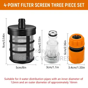 Pressure Washer Quick Connector Set - 3 PCS