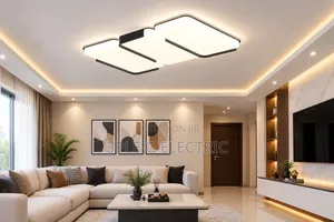1200mm Ceiling Flush Light with Remote Control