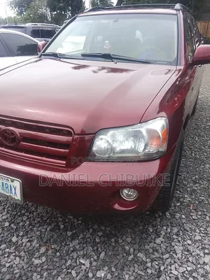 Toyota Highlander 2005 Red