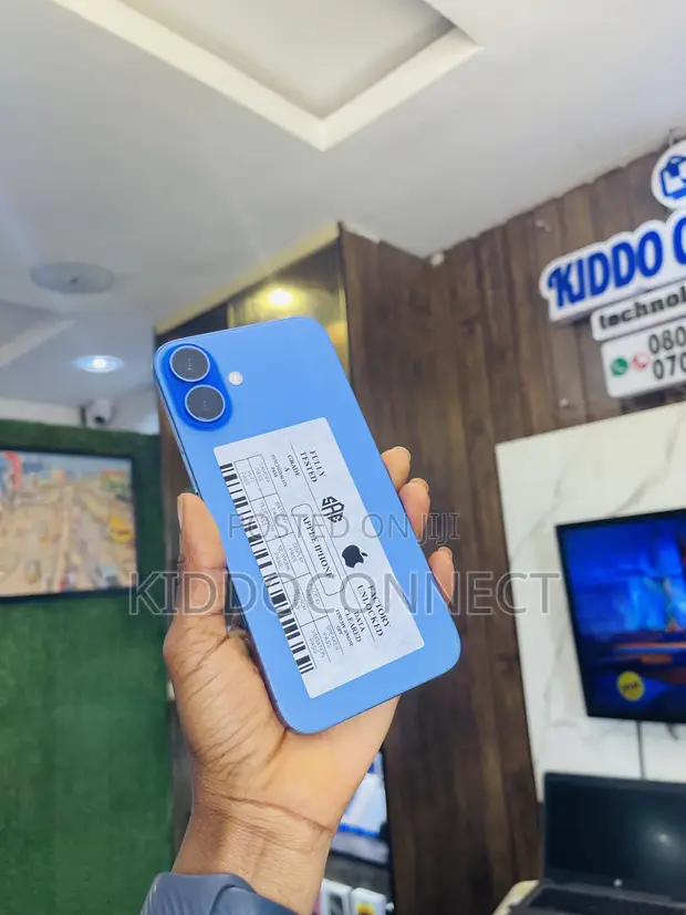 Apple iPhone 16 Plus 256GB Blue (UK Amfani) - 1