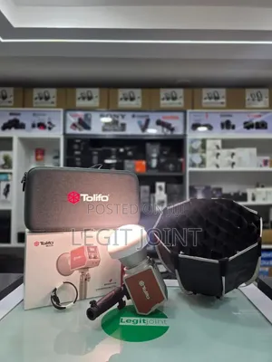 Tolifo 100W LED Video Light with Mini Bowens Mount Softbox