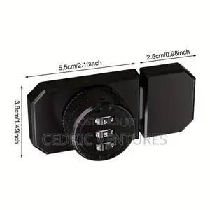 3-Digit Combination Anti-Theft Cabinet Lock