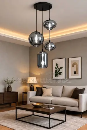 Modern LED Glass Ball Pendant Lamp