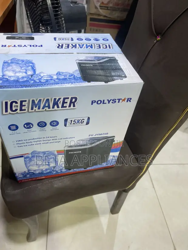 Brand New Polystar 15kg Ice Making Machine - 1
