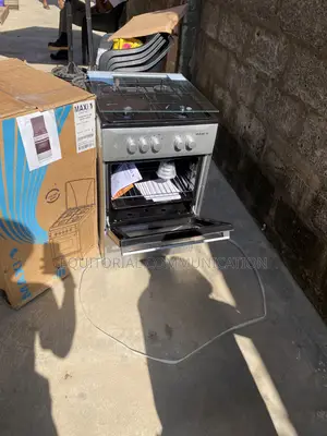 MAXI 4-Tashar Gas Mai Murhu Da Oven, 50x50cm