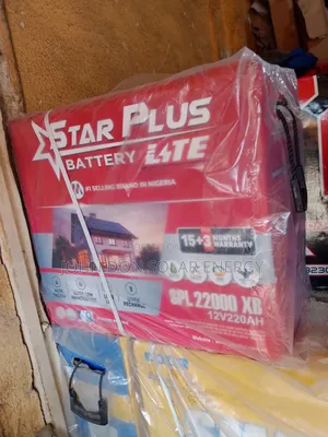 Star Plus Solar Tubular Battery 220Ah 12V