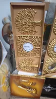 Quality Clock with Mirror Body - Gold - 2