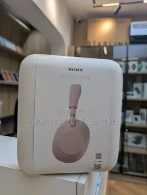 Sony WH-1000XM6 Headphone - Launin Pink