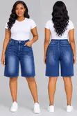 Women's Quality Denim Jorts - 3