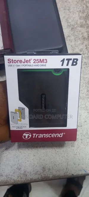 Transcend StoreJet 25M3 1TB Portable Hard Drive
